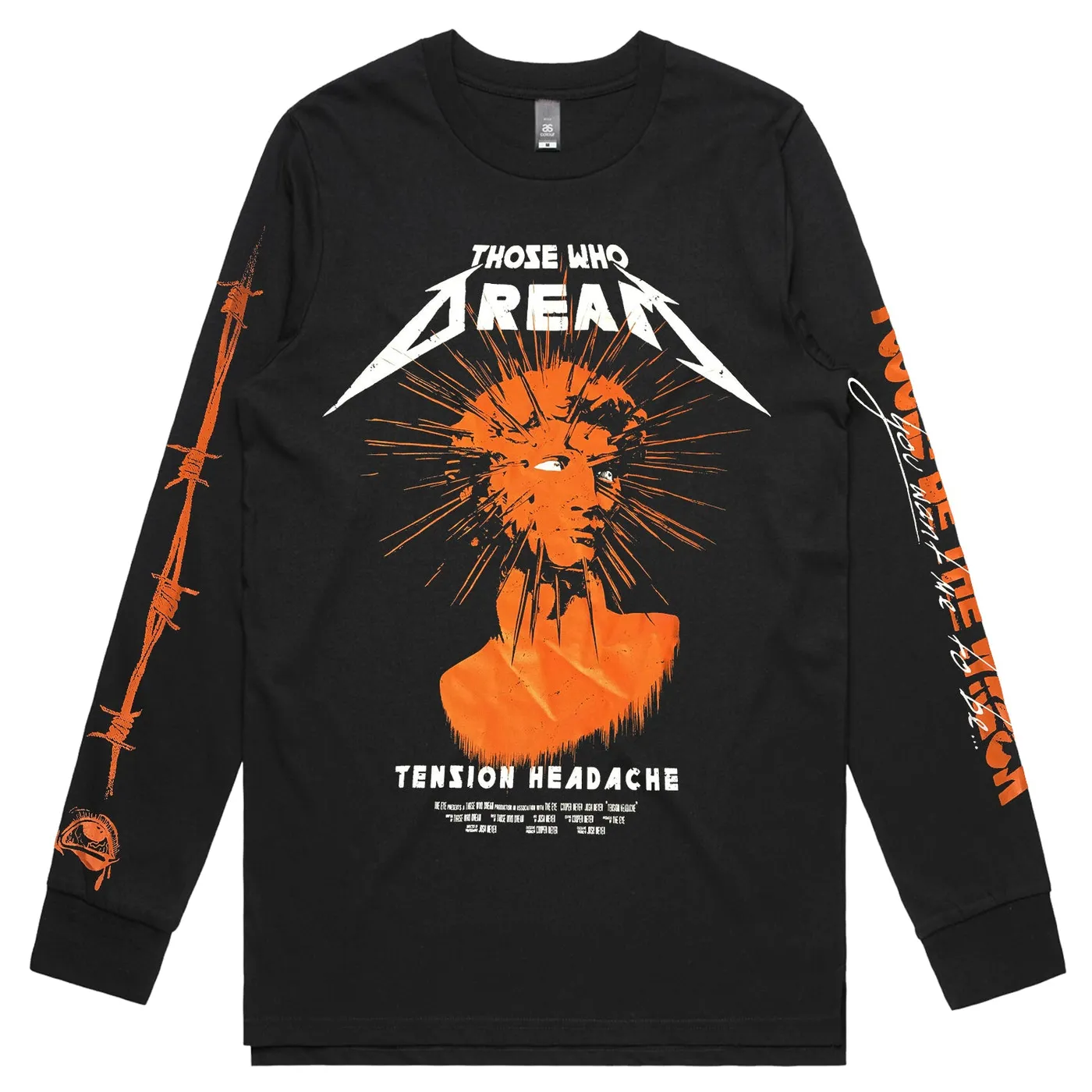 Those Who Dream Tension Headache Longsleeve (Black)
