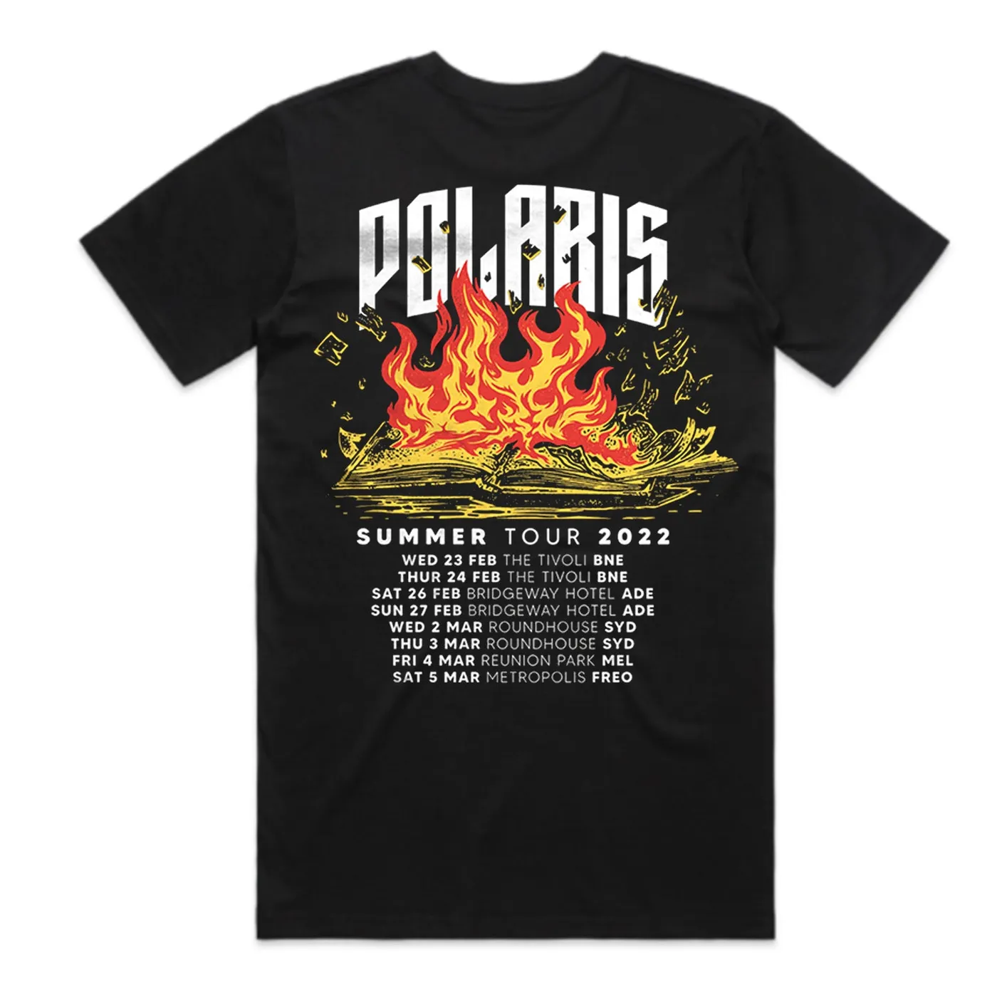 Polaris Summer 2022 Tour Tee (Black)