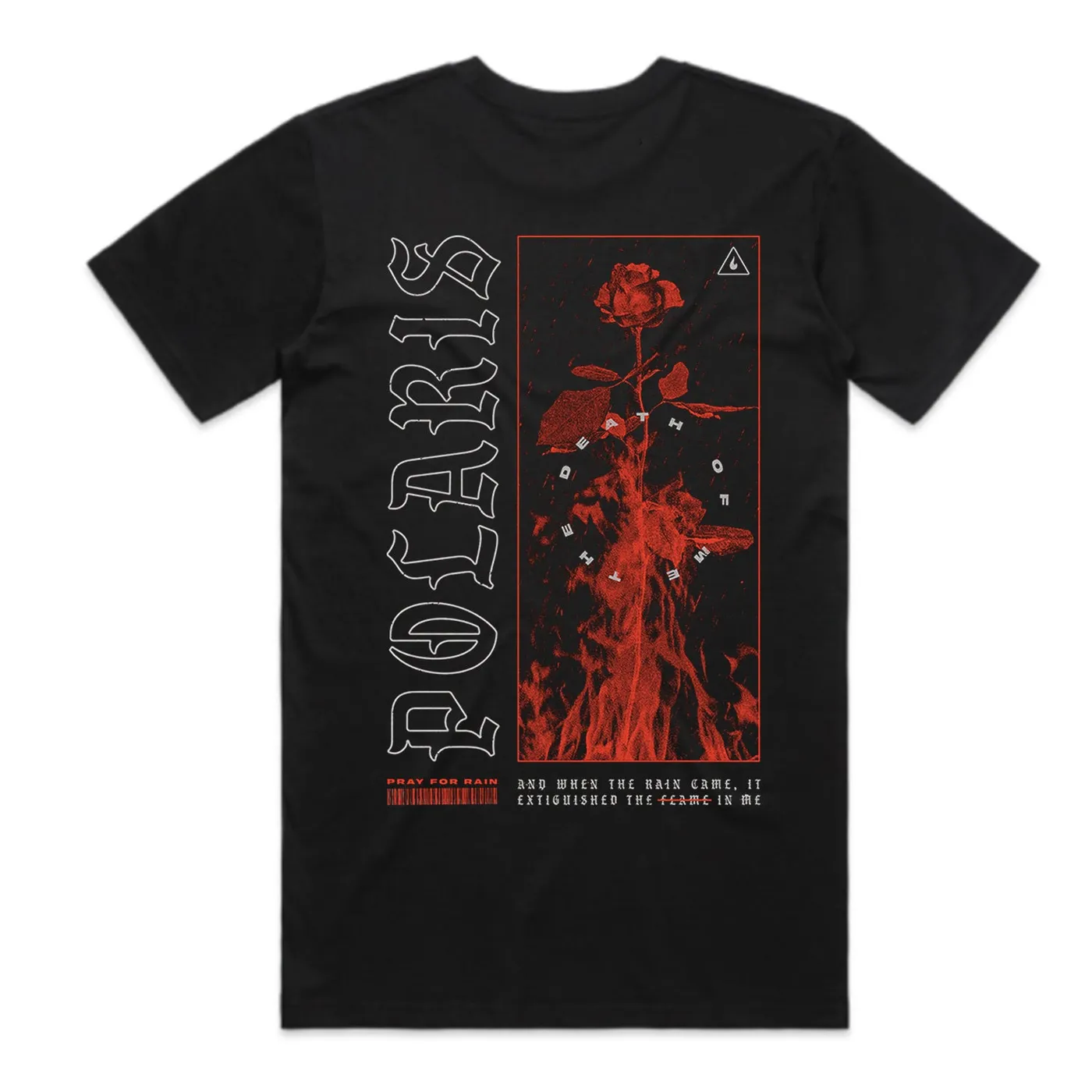 Polaris Fire Rose Tee (Black)