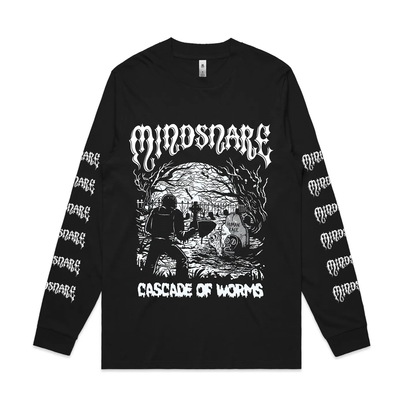 Mindsnare Graveyard Longsleeve (Black)