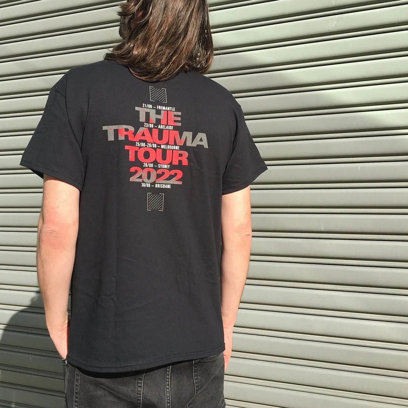 I Prevail Trauma Tour 2022 T-Shirt (Black)