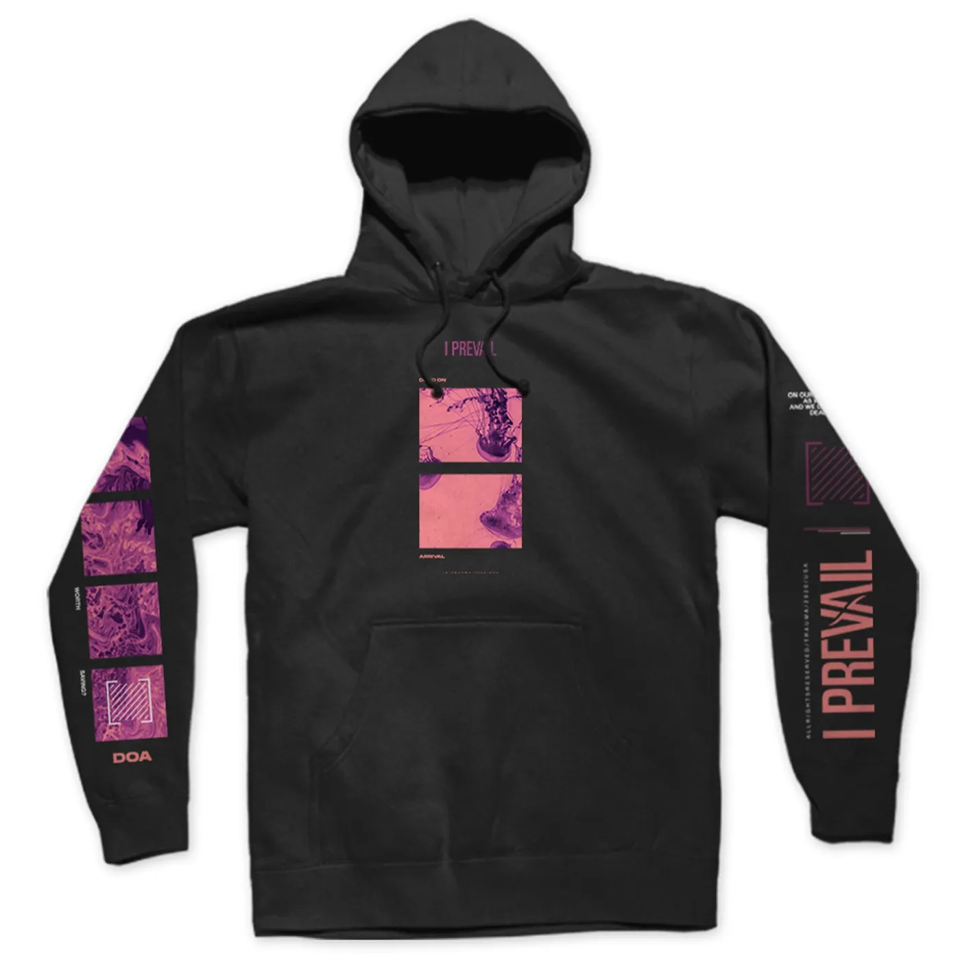 I Prevail DOA Pullover Hoodie (Black)