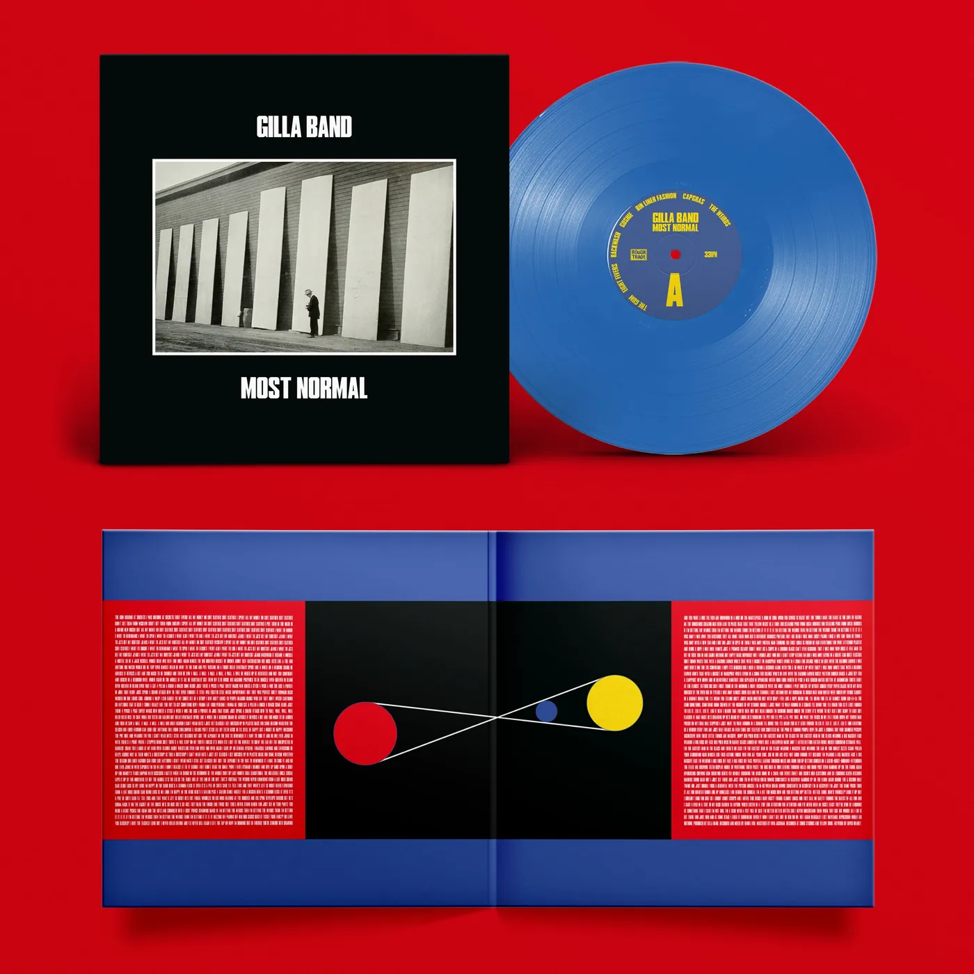 Gilla Band Most Normal LP (Blue) (Vinyl)