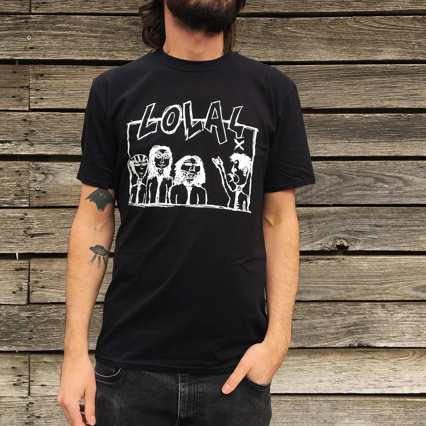 Lola Sketchy Tee (Black)