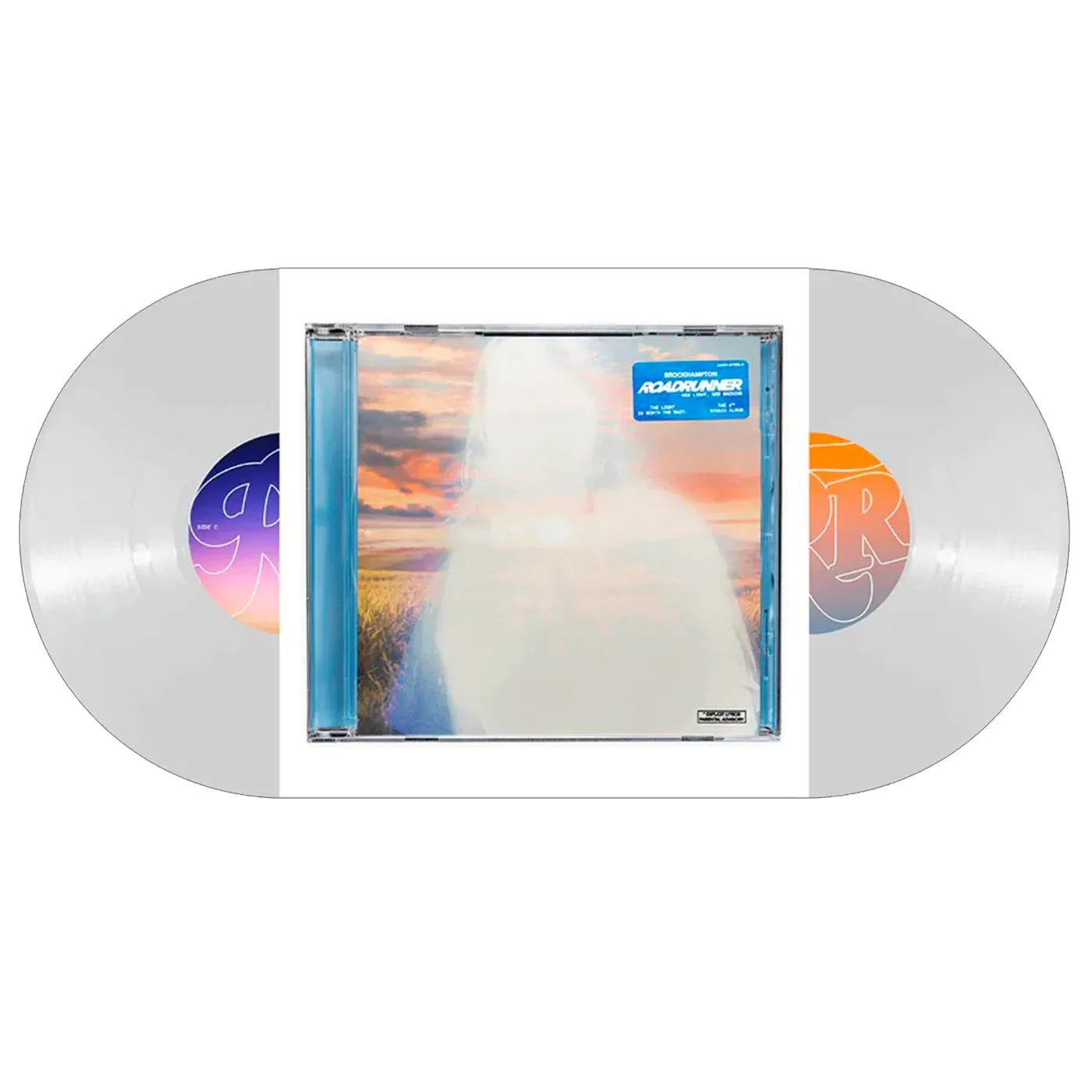 BROCKHAMPTON Roadrunner: New Light, New Machine 2LP (White)