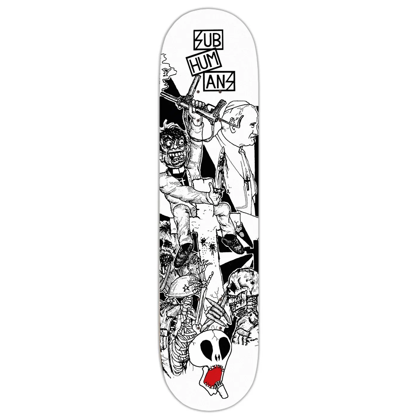 Subhumans Religious Skate Deck