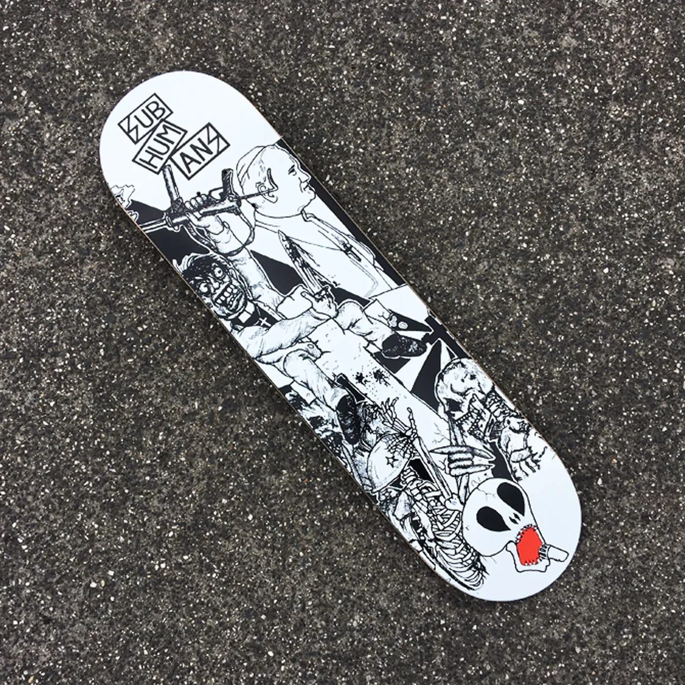 Subhumans Religious Skate Deck