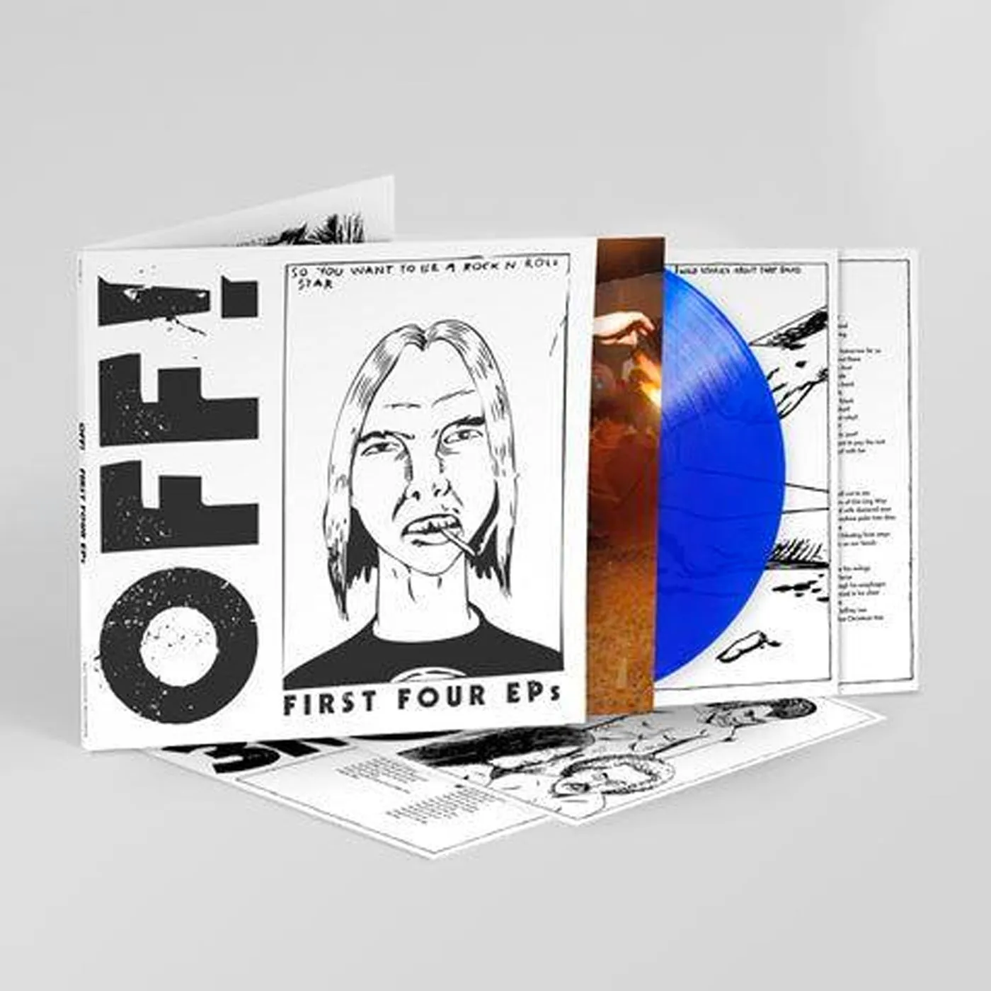 OFF! First Four EPs (Translucent Blue Vinyl)