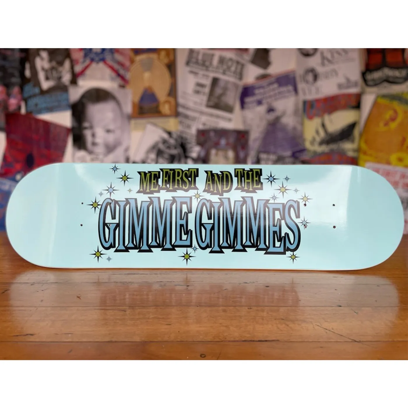 Me First And The Gimme Gimmes Logo Skate Deck
