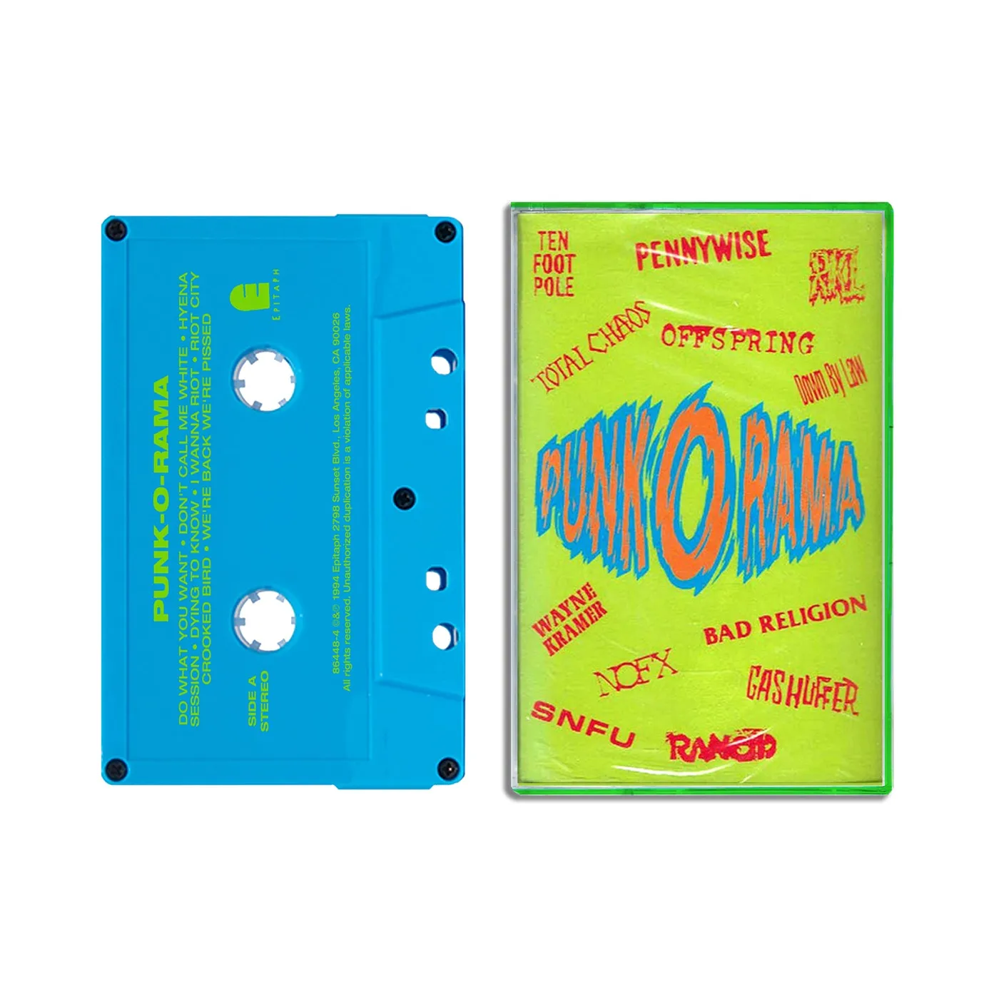 Punk O Rama Vol. 1 Cassette