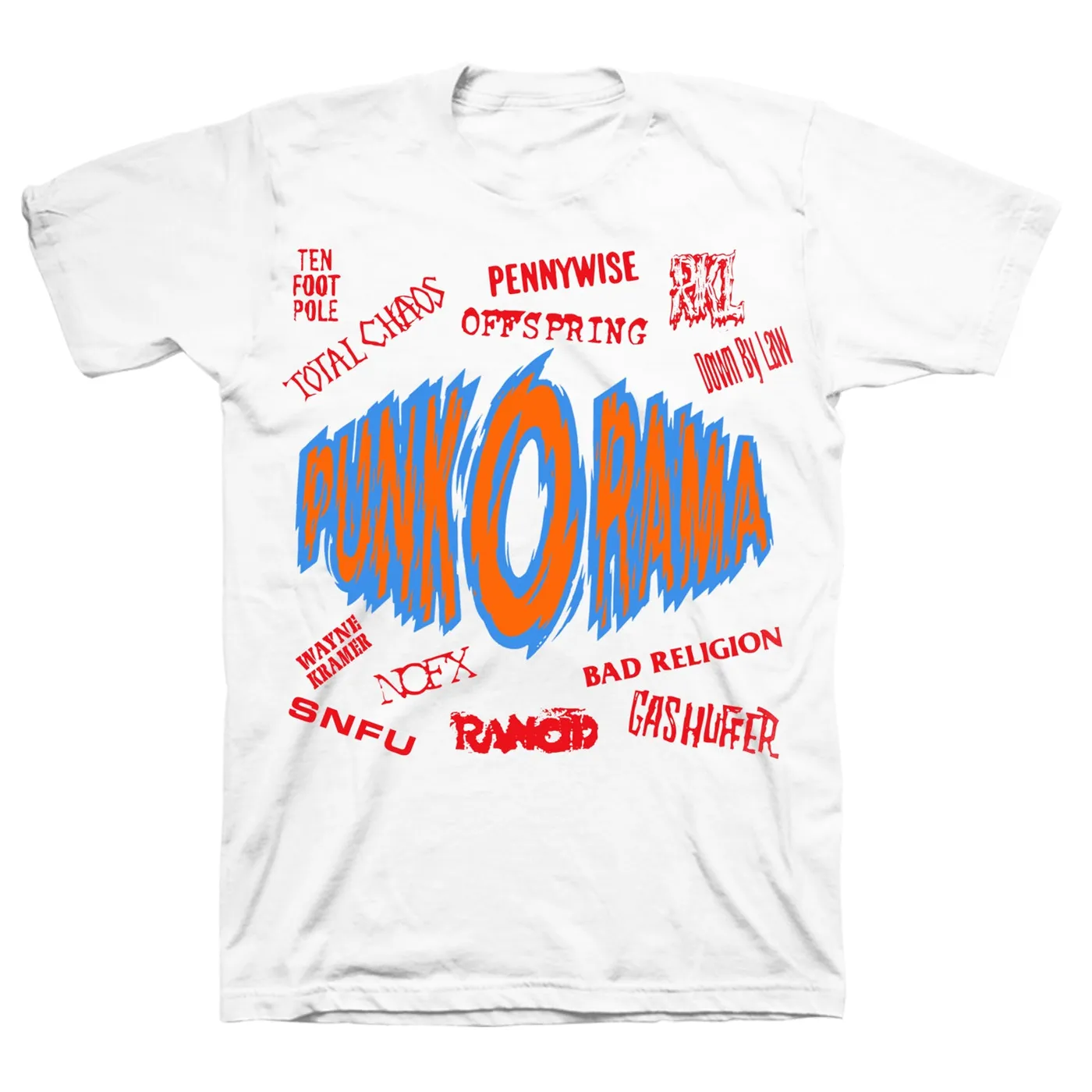 Punk O Rama Album Cover Tee (White)