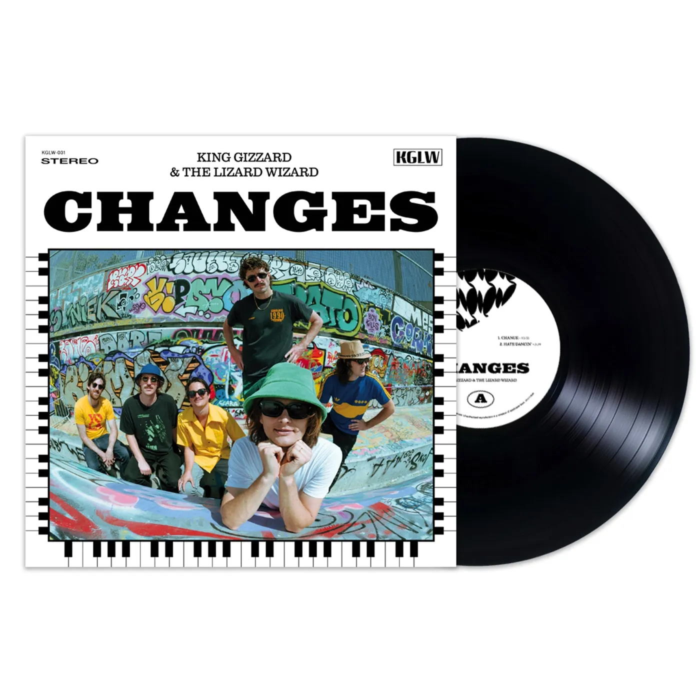 King Gizzard & The Lizard Wizard Changes LP (Recycled Wax - Black) (Vinyl)