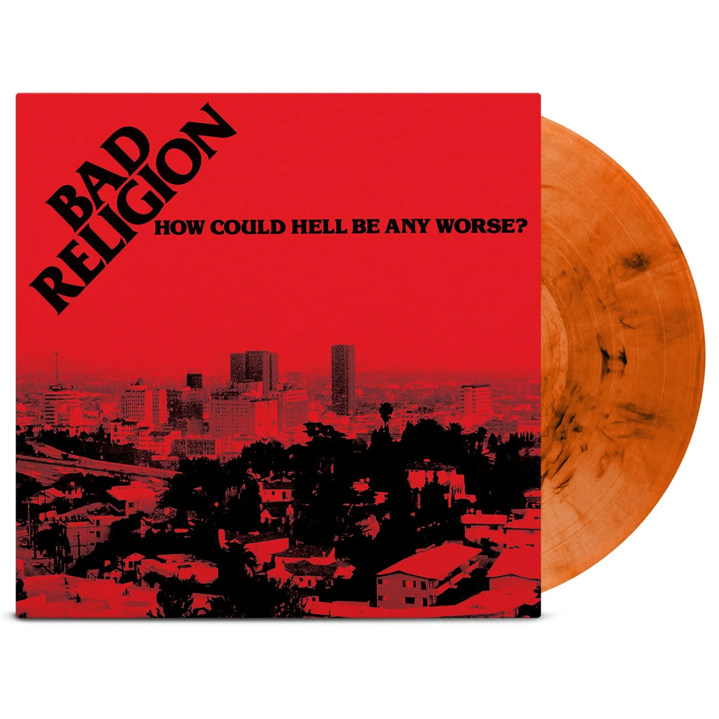 Bad Religion  How Could Hell Be Any Worse? Re-Issue LP (Translucent Orange w/Black Marble Vinyl)