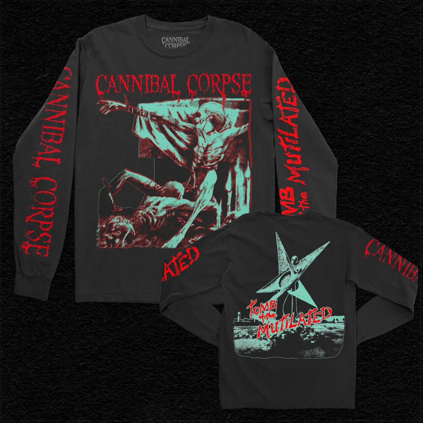 Cannibal Corpse Tomb Of The Mutilated Longsleeve (Black)