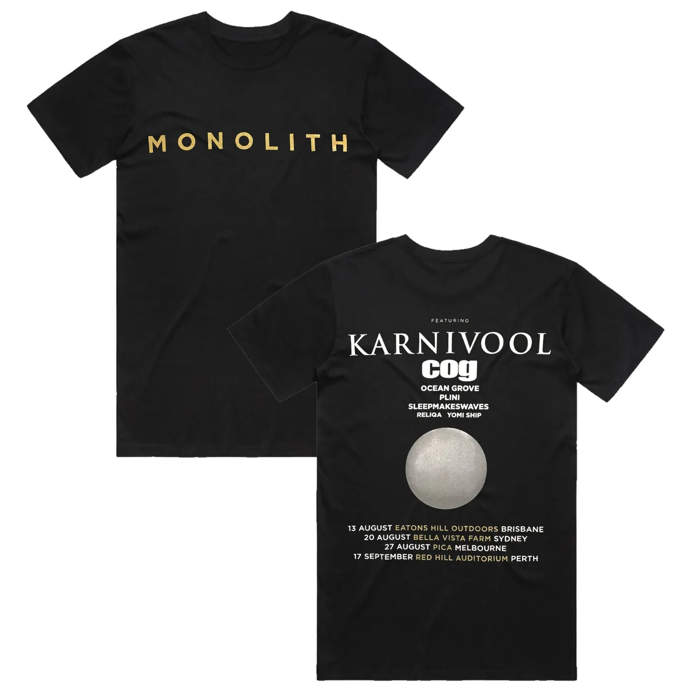 Monolith Festival Festival T-Shirt (Black)