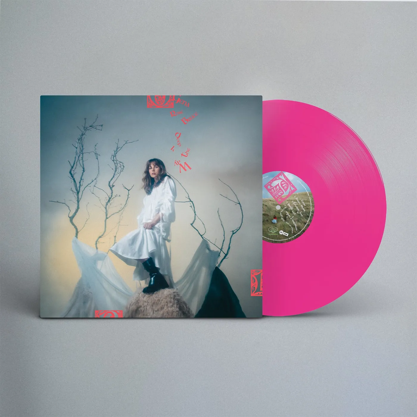Gena Rose Bruce Deep Is The Way LP (Bright Pink Vinyl)
