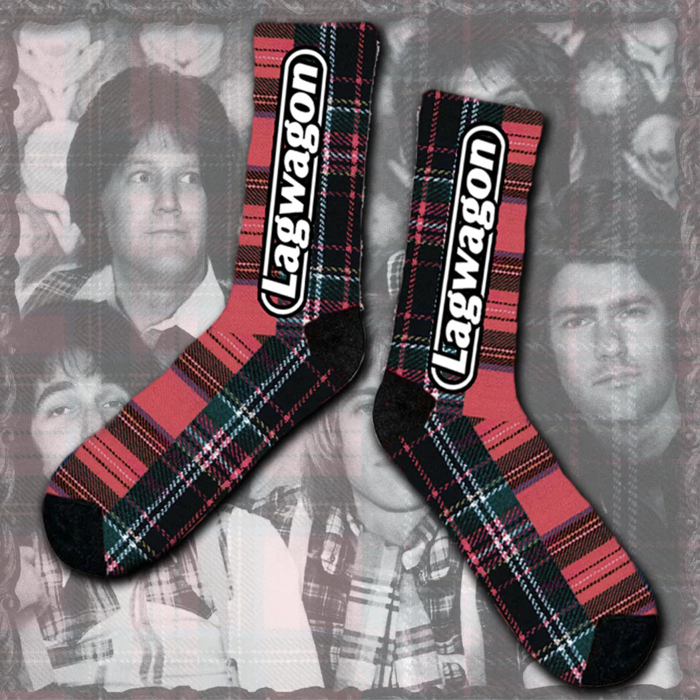 Lagwagon Double Plaidinum Socks