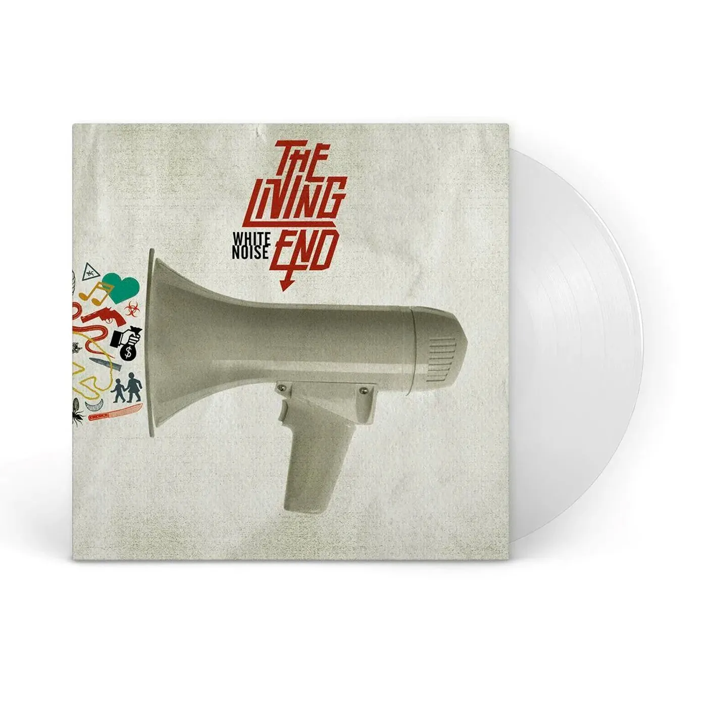 The Living End White Noise LP (White Vinyl - Reissue)