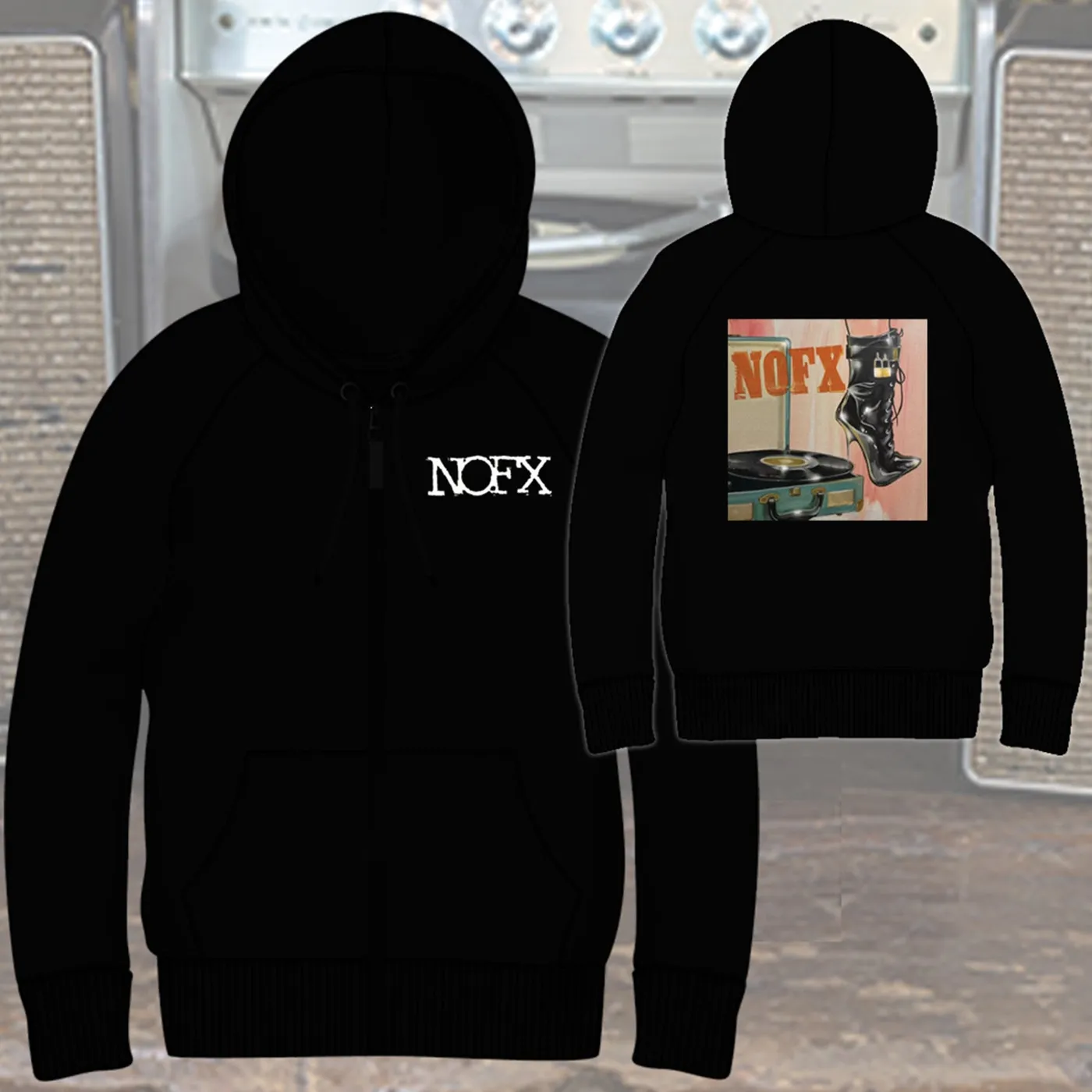 NOFX Double Album Hoodie (Black)