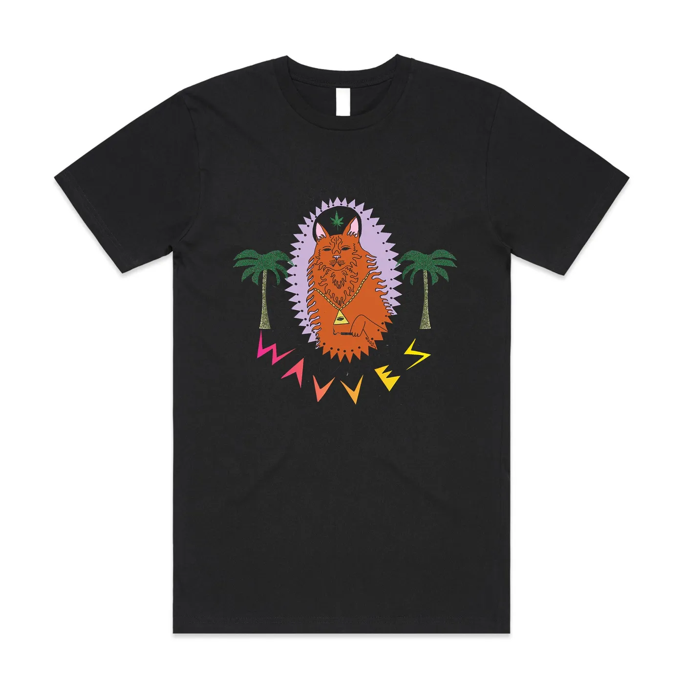 Wavves King of the Beach Tee (Black)