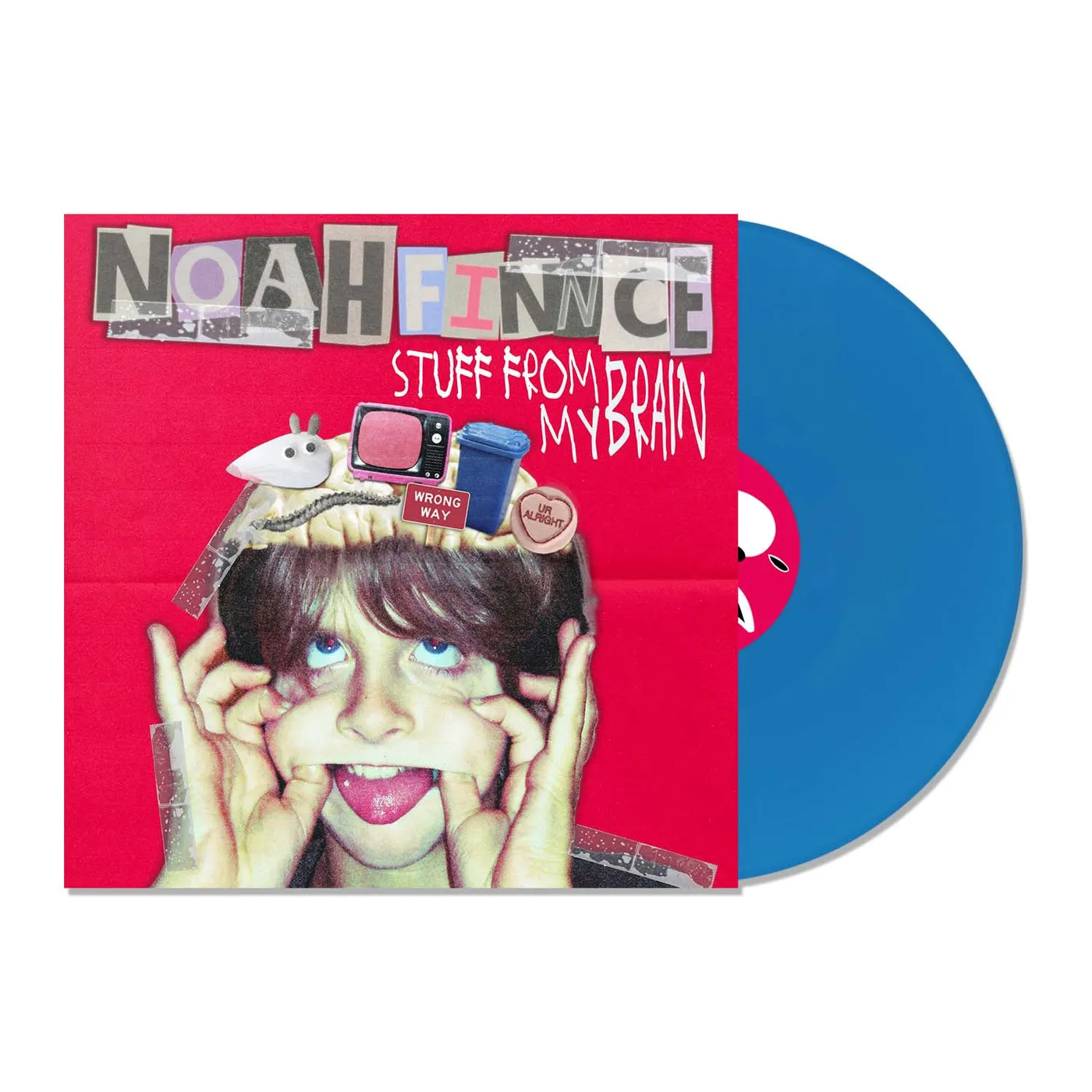 NOAHFINNCE STUFF FROM MY BRAIN / MY BRAIN AFTER THERAPY LP (Blue Vinyl)