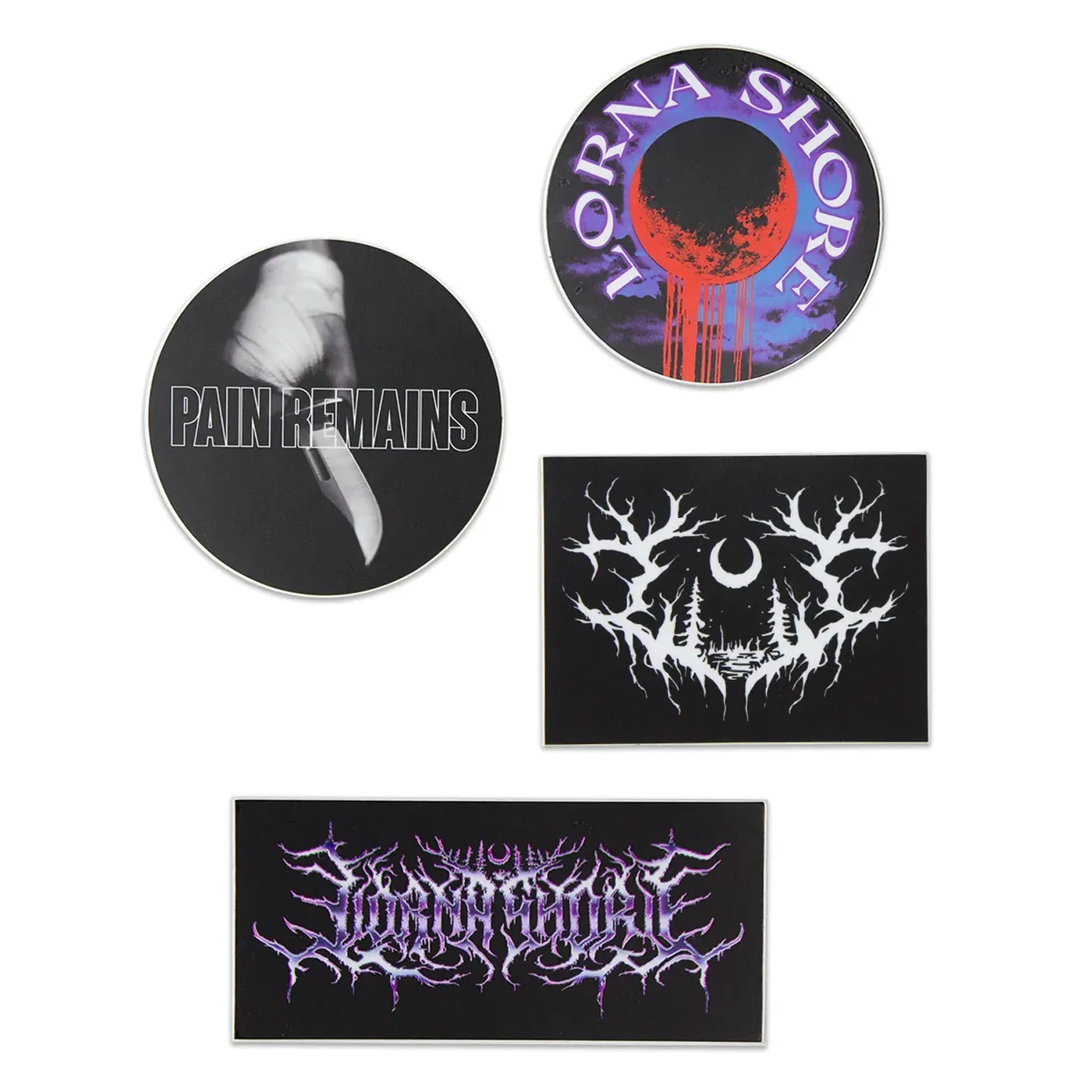 Lorna Shore Sticker Pack (4 Stickers)