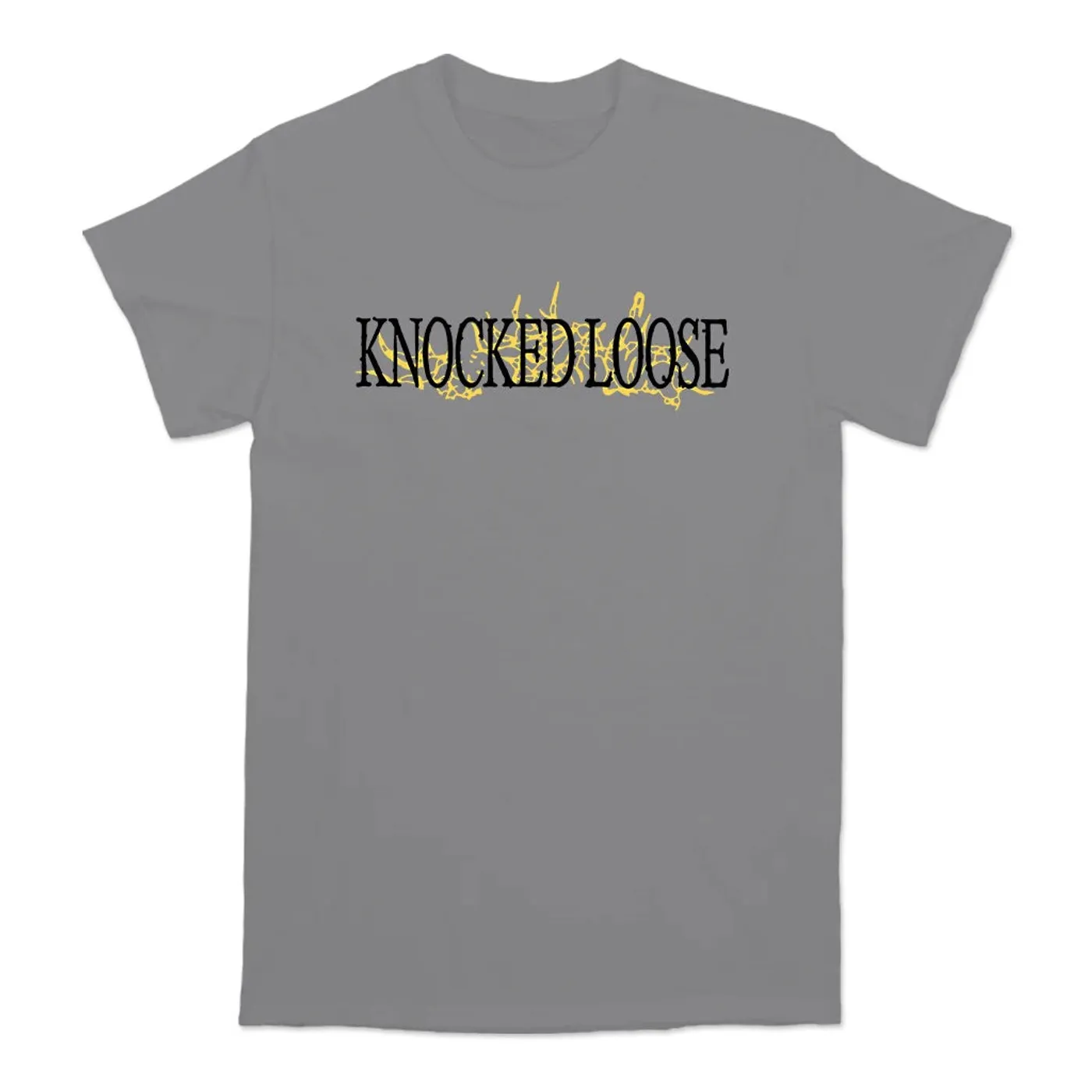 Knocked Loose Web Face T-Shirt (Grey)
