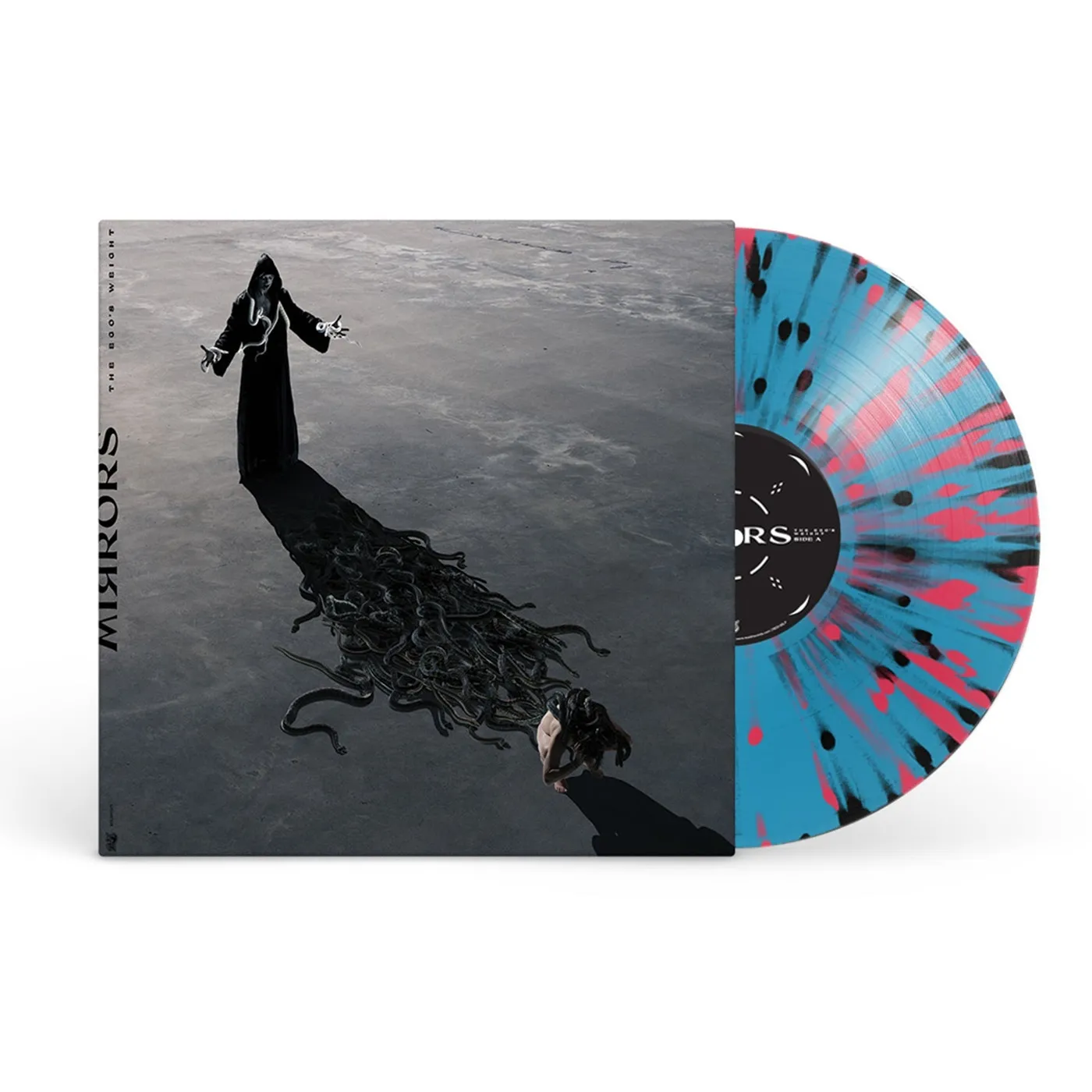 Mirrors The Ego's Weight LP (Royal Blue with Black and Magenta Splatter) (Vinyl)