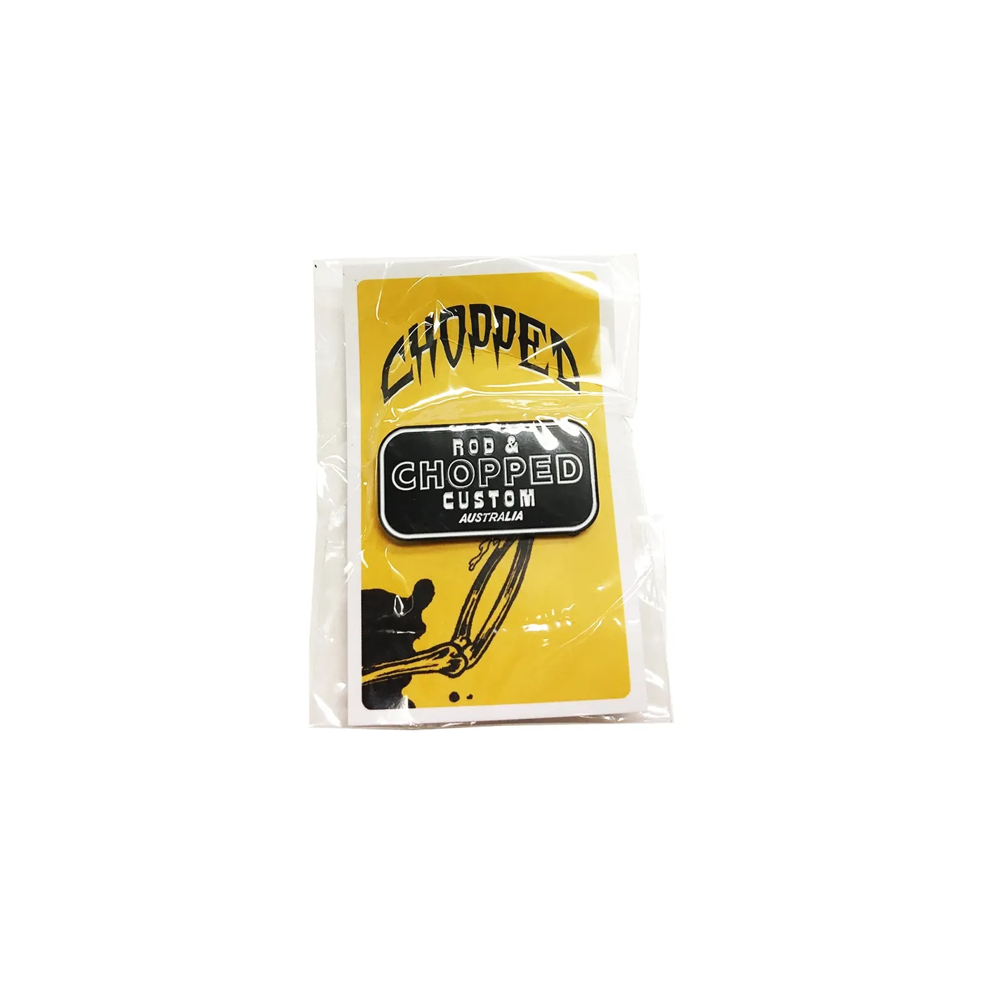 Chopped Rod & Custom Enamel Pin