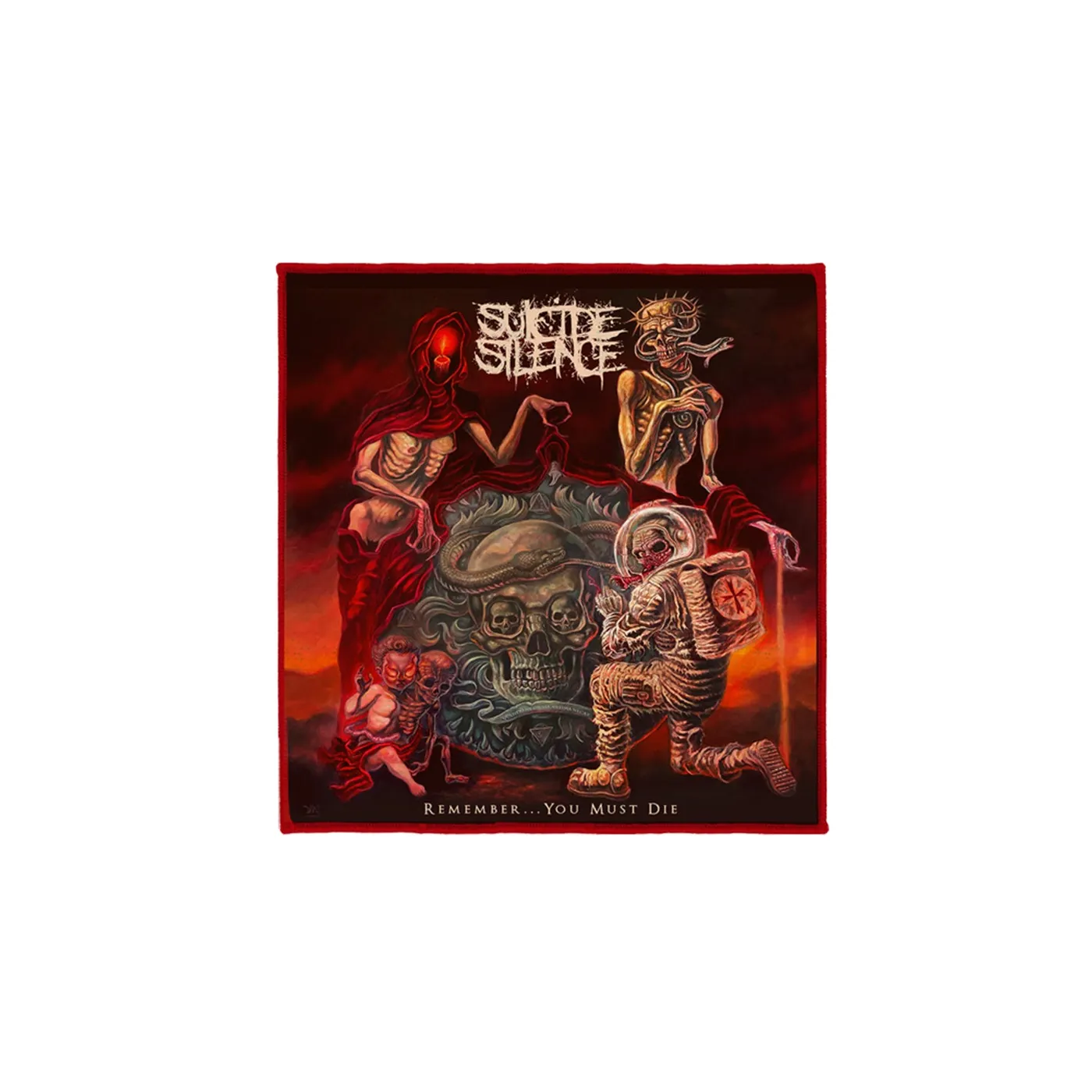 Suicide Silence Remember… You Must Die Patch (Red Border)