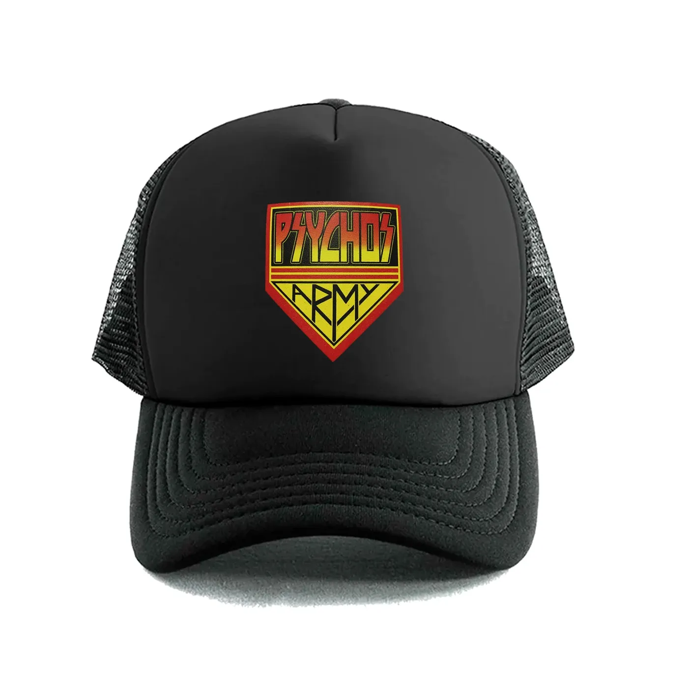 Cosmic Psychos Psychos Army Trucker Hat