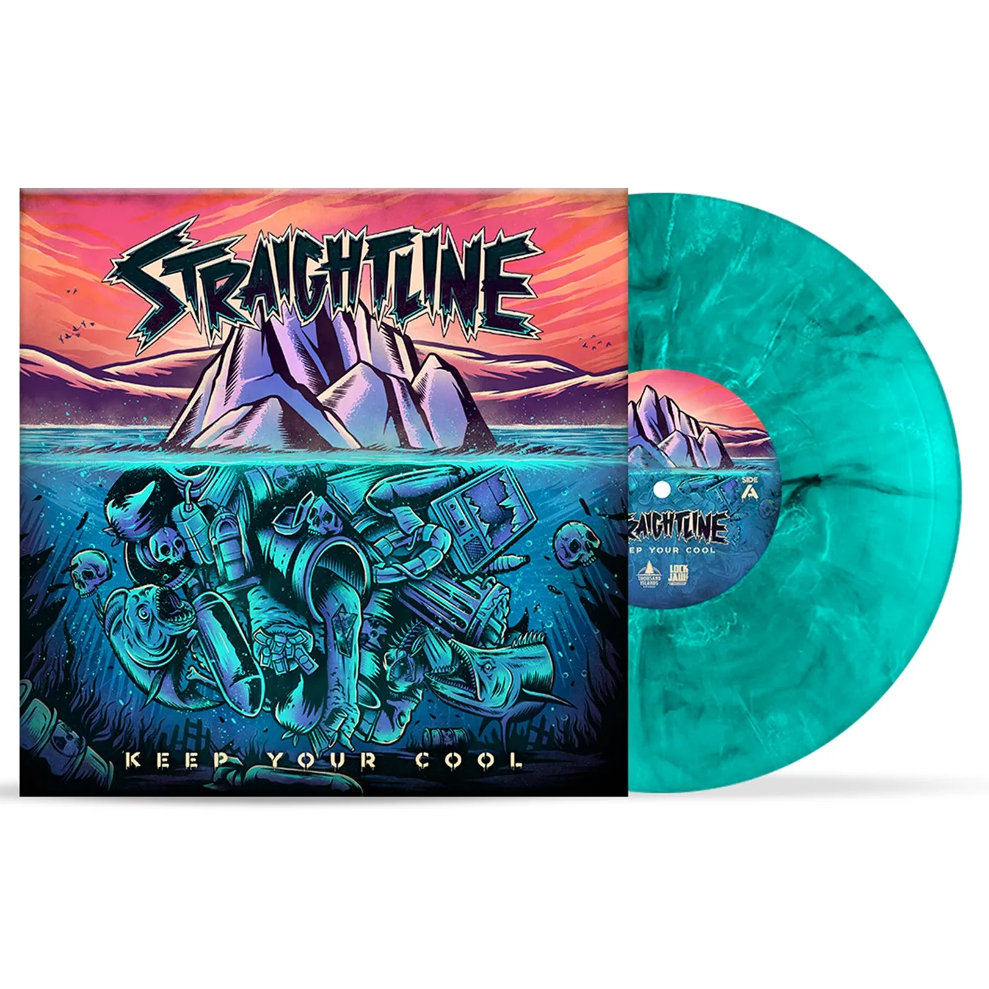 Straightline Keep Your Cool LP (Deep Sea Marble Vinyl)