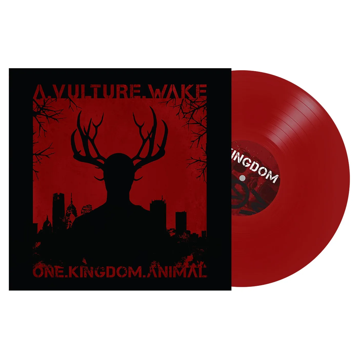 A Vulture Wake One.Kingdom.Animal LP (Translucent Red Vinyl)