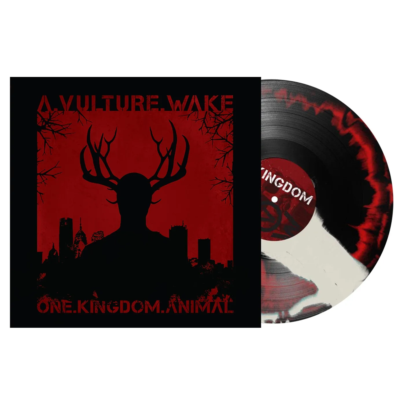 A Vulture Wake One.Kingdom.Animal LP (Swirl Vinyl)