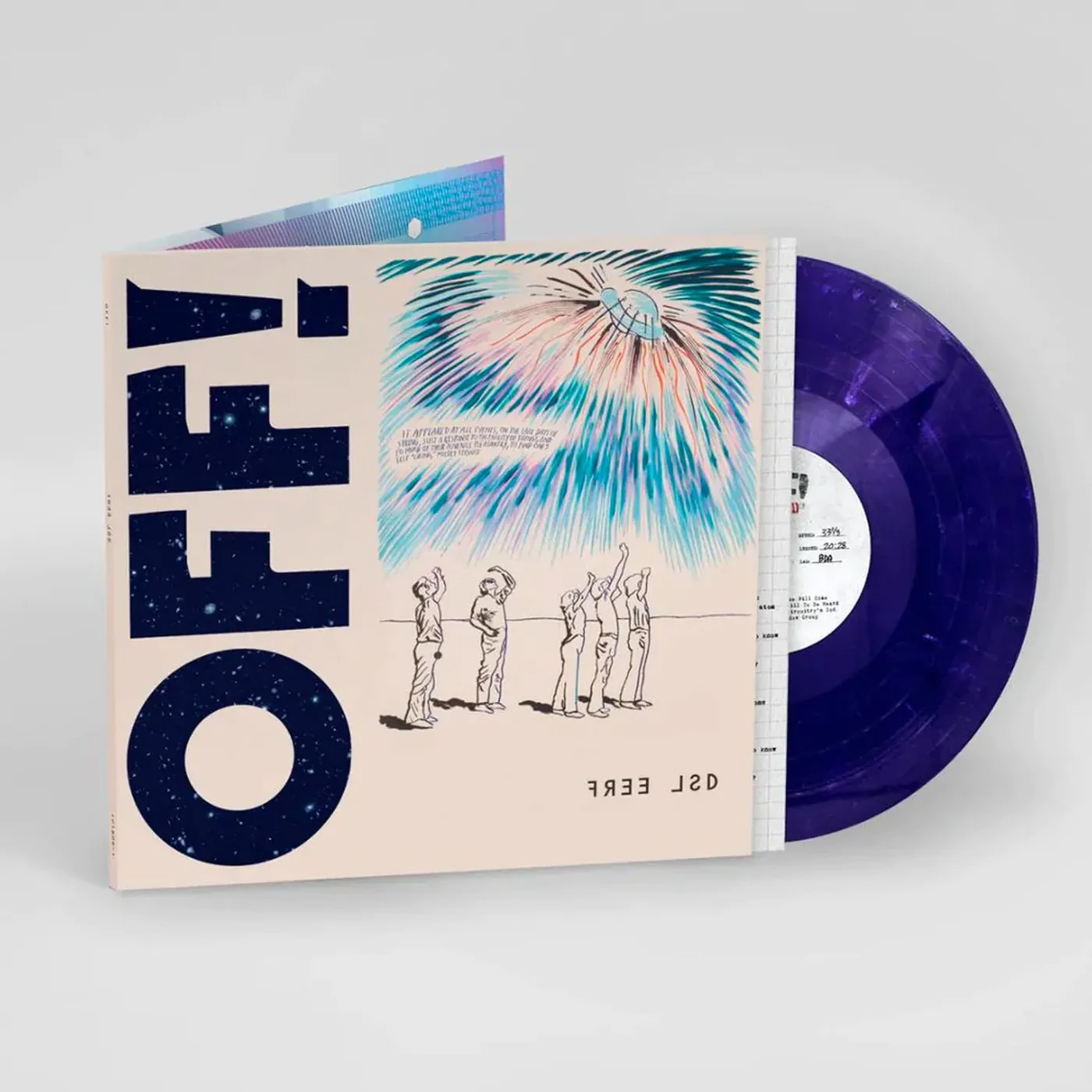 OFF! Free LSD LP (Deep Purple Vinyl)