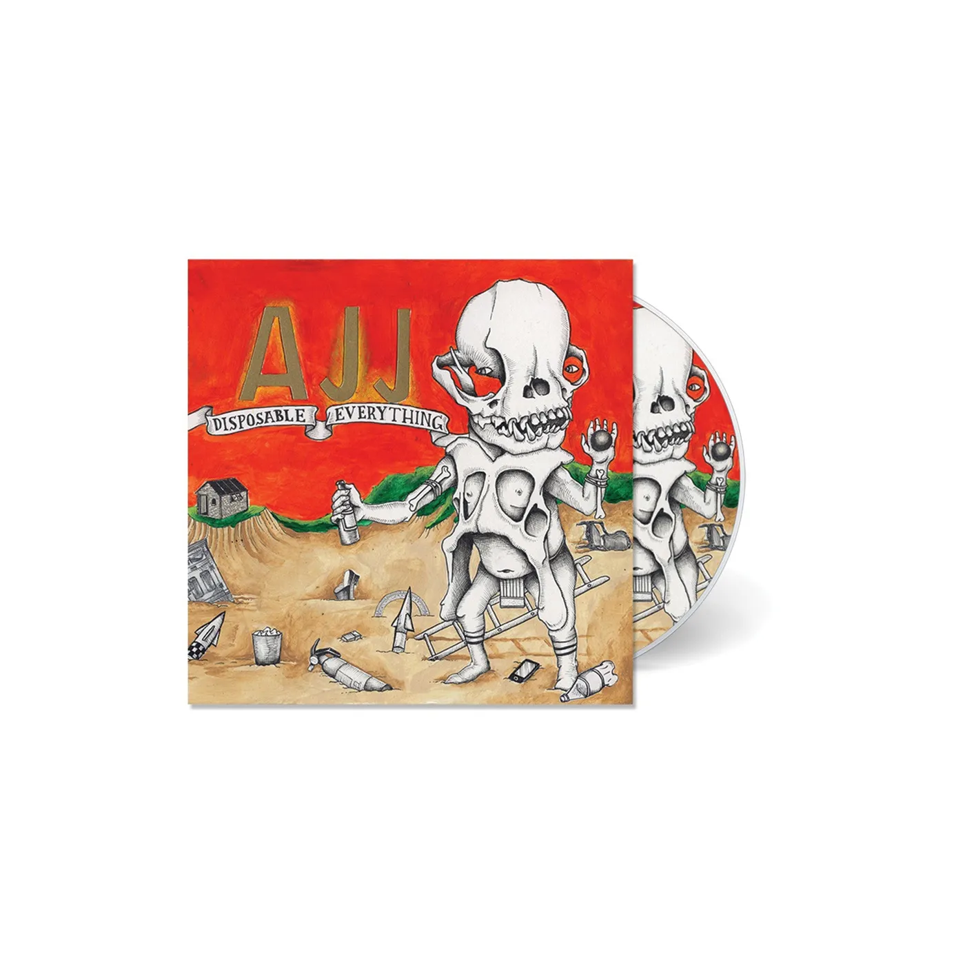 AJJ Disposable Everything CD
