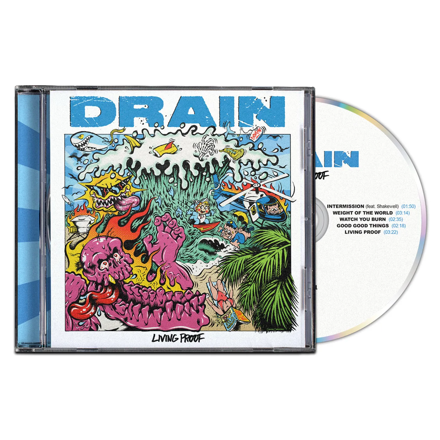 DRAIN Living Proof CD