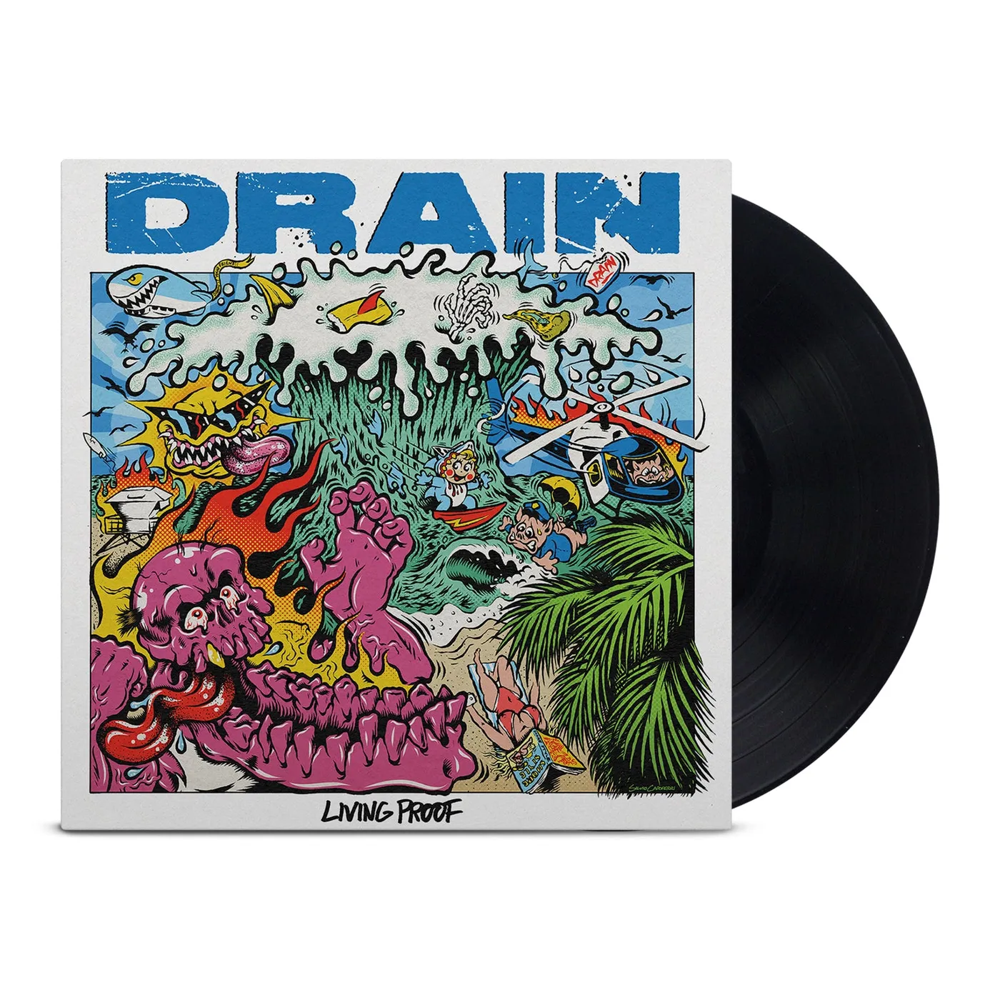 DRAIN Living Proof LP (Black Vinyl)