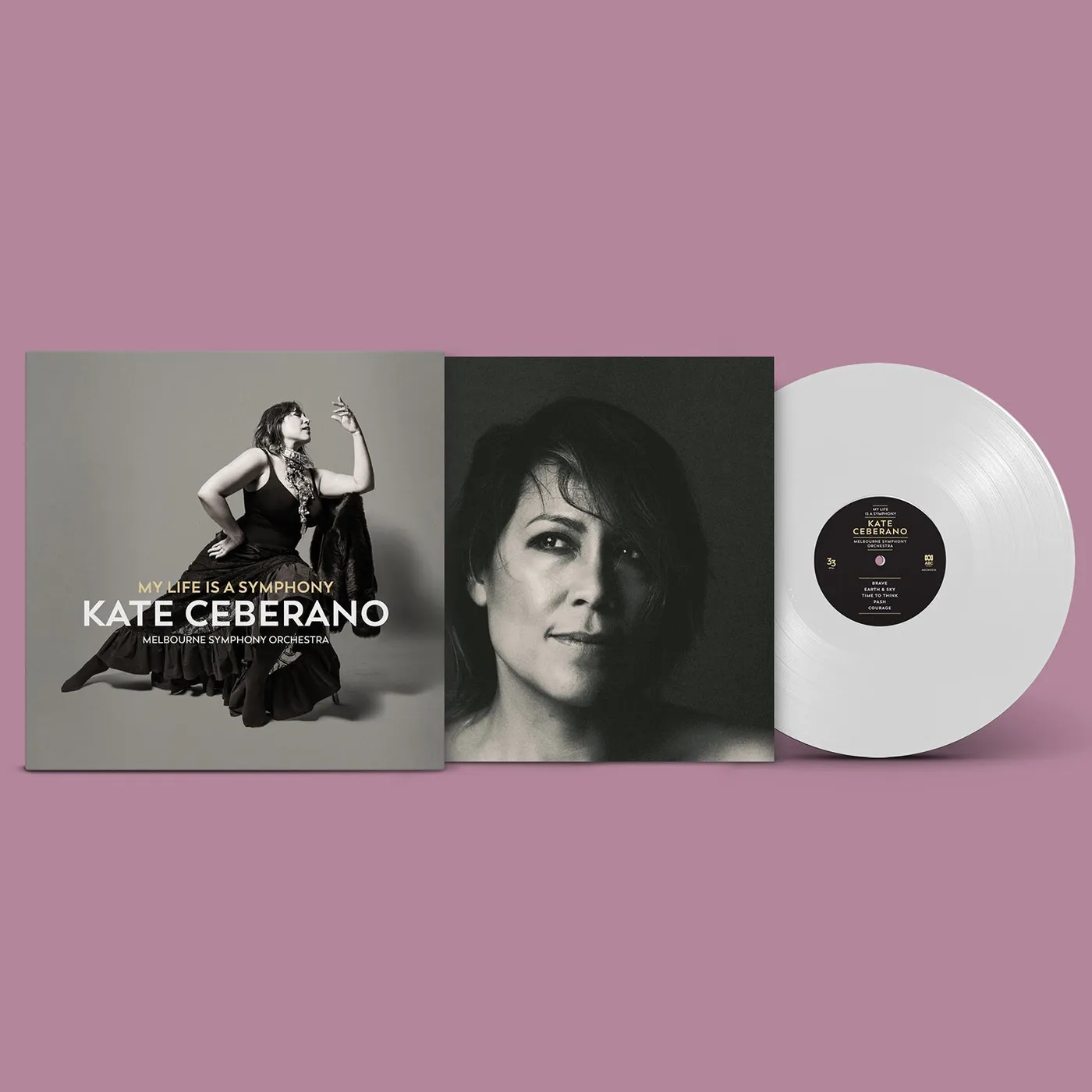 Kate Ceberano My Life Is A Symphony LP (White Vinyl)