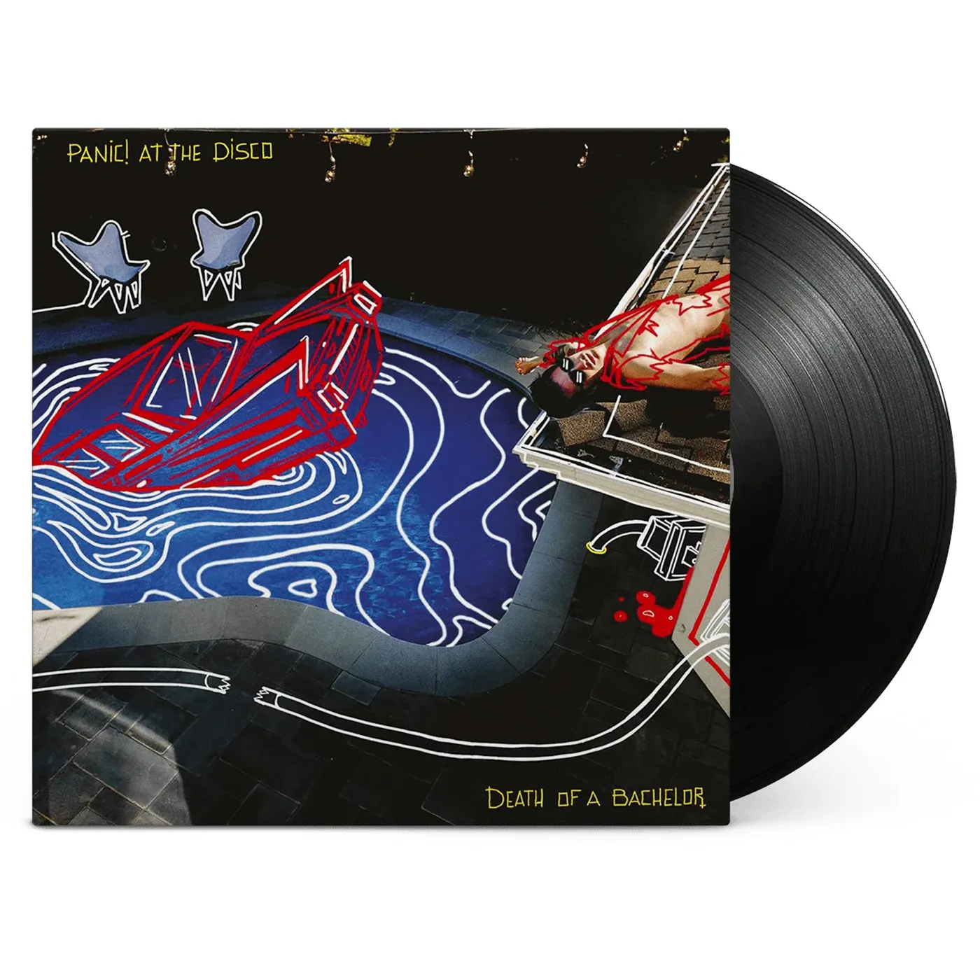 Panic! At The Disco Death of a Bachelor LP (Black Vinyl)