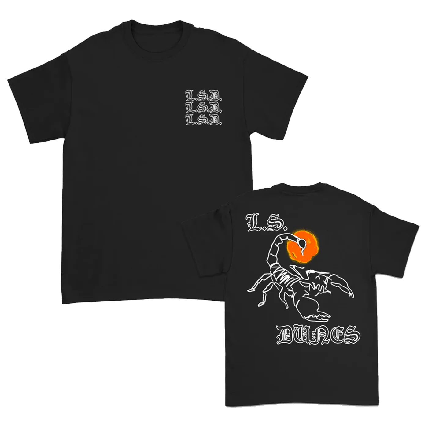 L.S. Dunes Scorpion Doodle T-Shirt (Black)