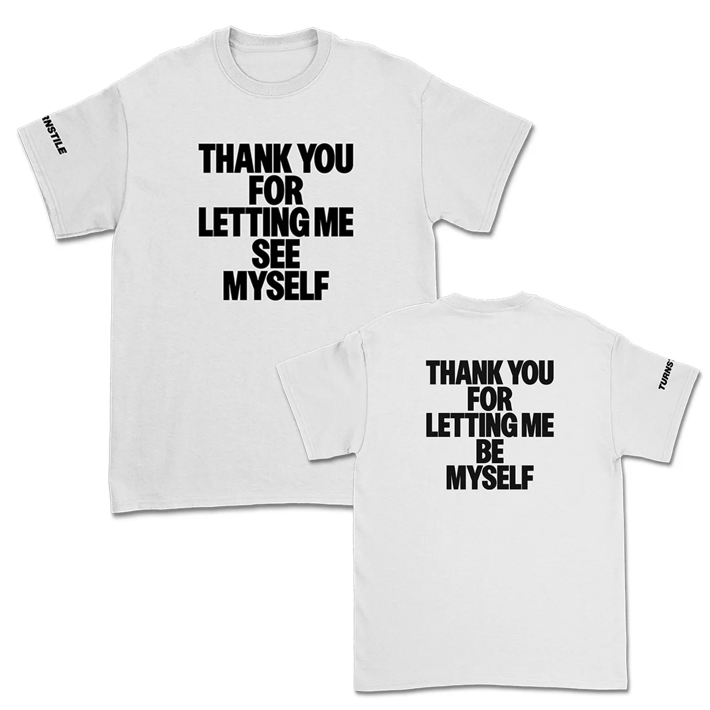 Turnstile Thank You T-Shirt (White)