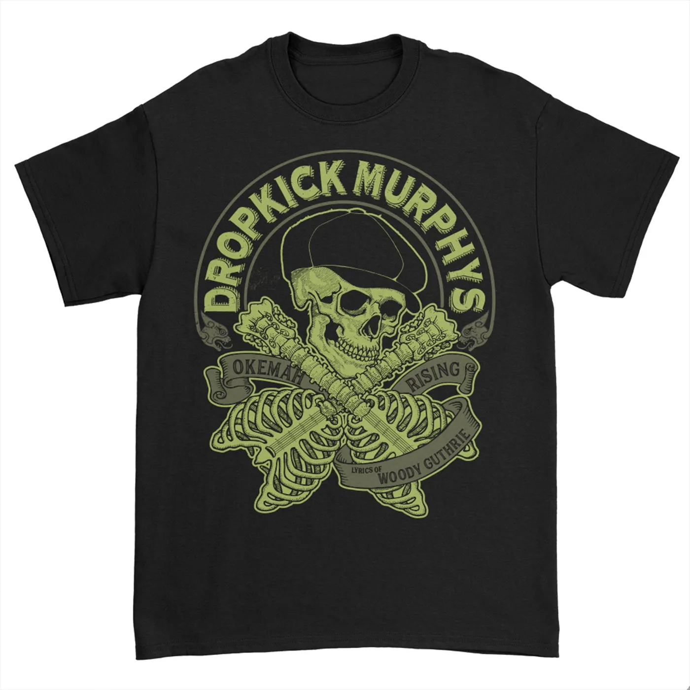 Dropkick Murphys Skelly Guitar Bones (Black)