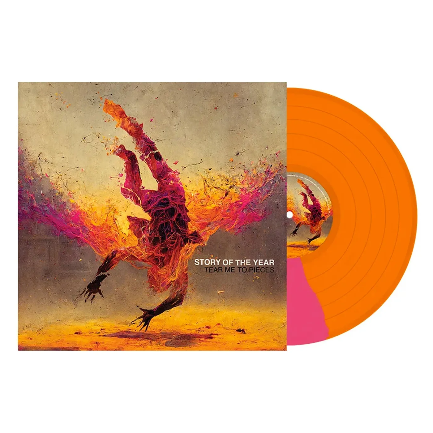 Story Of The Year Tear Me To Pieces 2LP (Half Pink/Half Orange Vinyl)