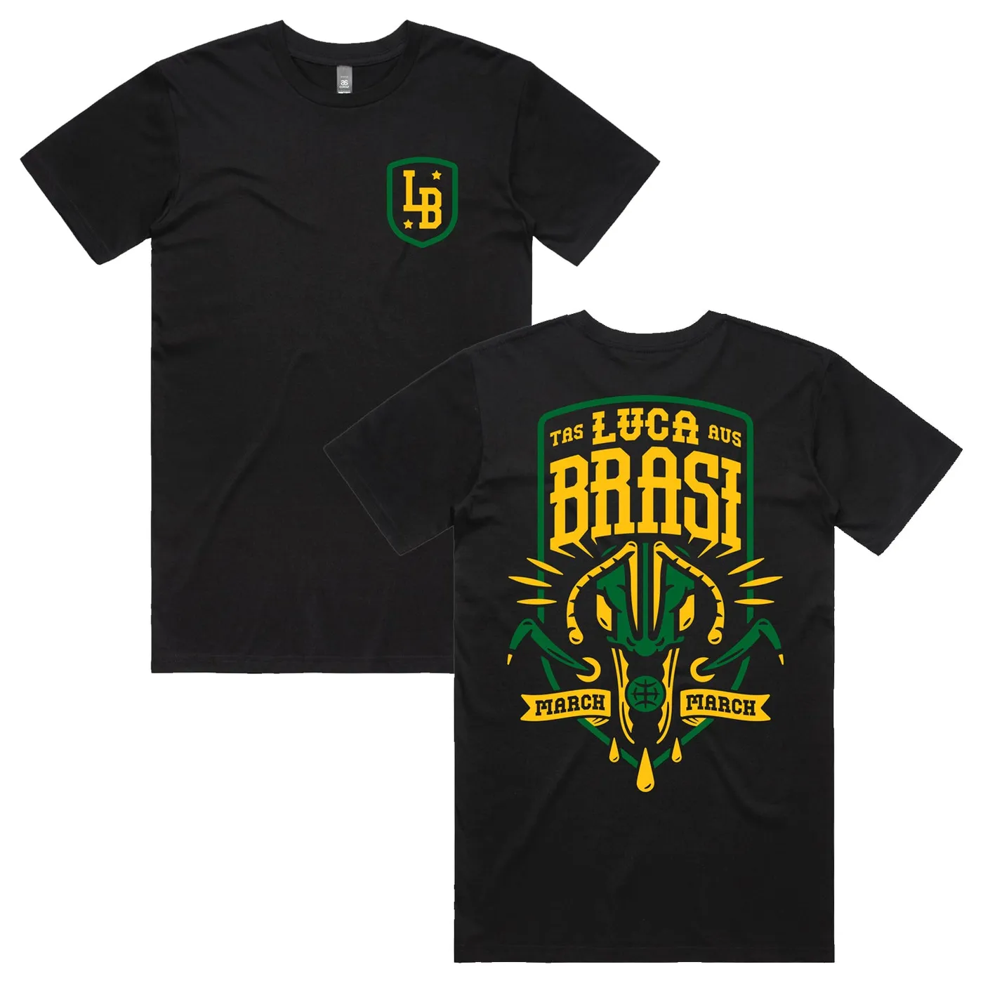 Luca Brasi Jackies Are On The March Tee (Black)