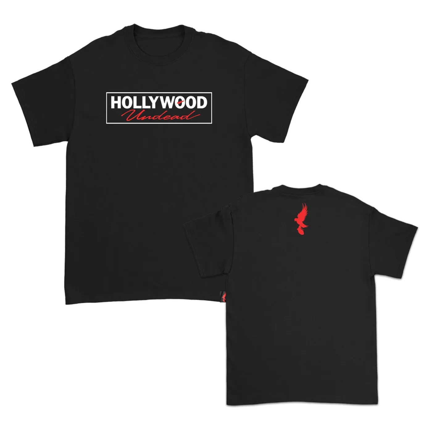 Hollywood Undead Big Box Logo Tee (Black)