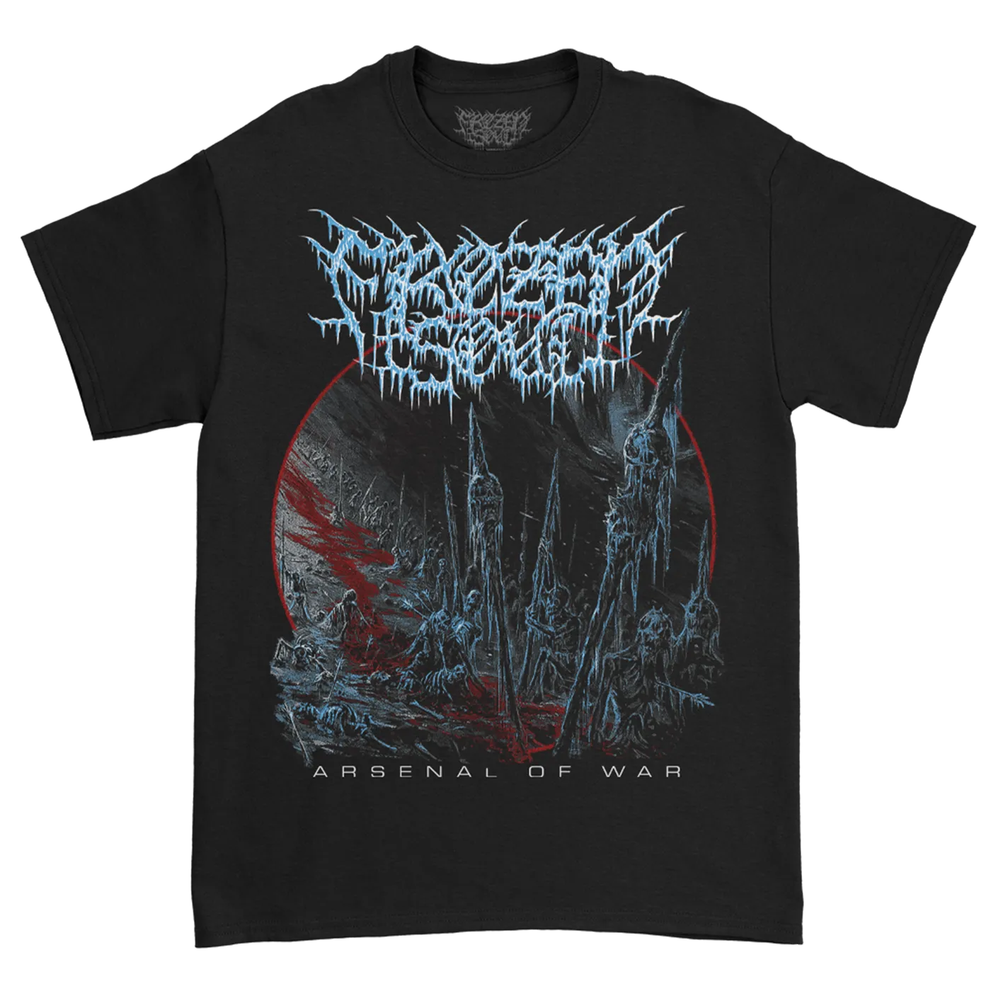Frozen Soul Arsenal Of War T-Shirt (Black)