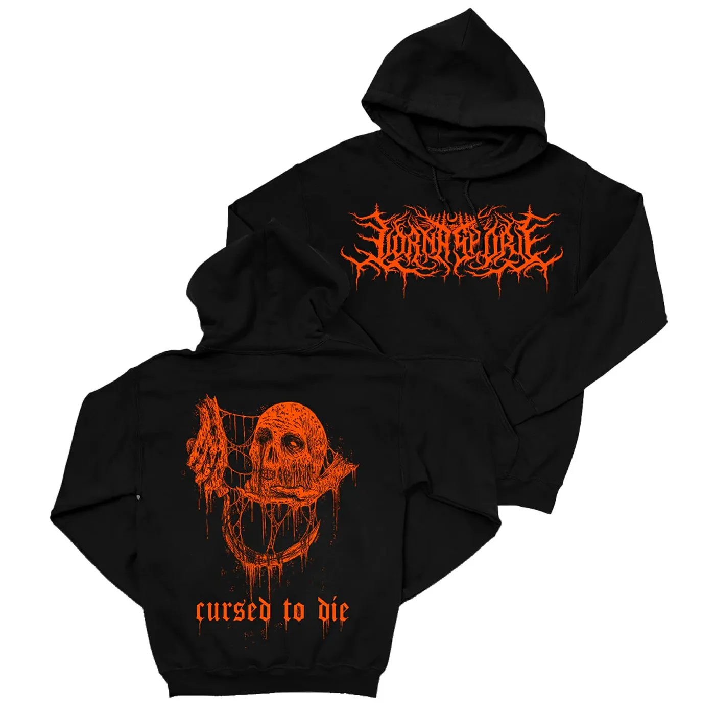 Lorna Shore Cursed To Die Hoodie (Black)