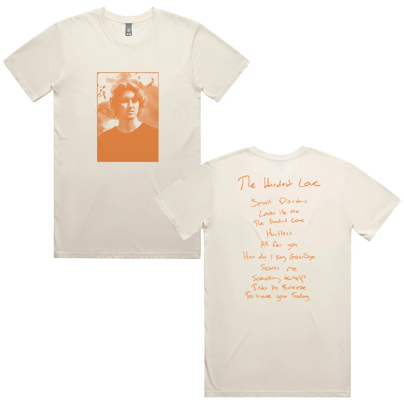 Dean Lewis Hardest Love T-Shirt (Ecru)