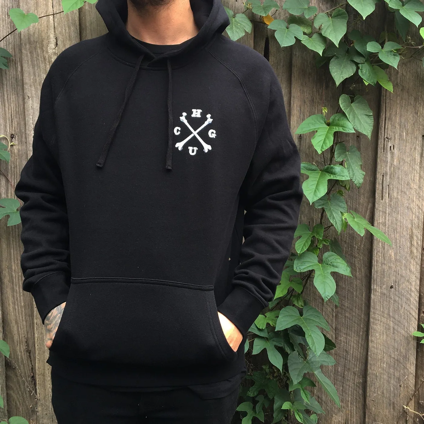 Chasing Ghosts Homelands Unplugged Bones Hoodie (Black)